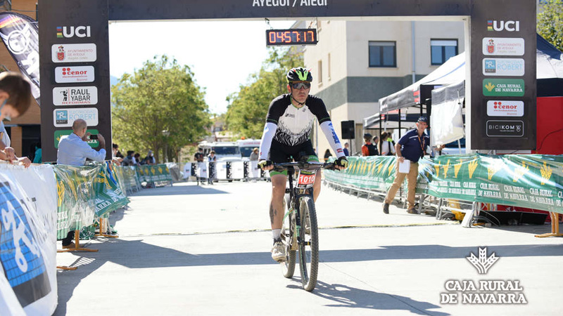 Finisher de la Tierra Estella Epic 2021 en la versión Medio Fondo