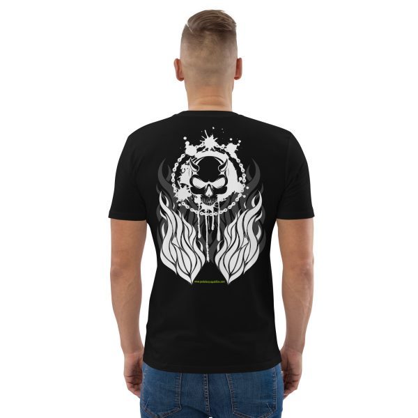 Camiseta para ciclistas Hellbiker negra